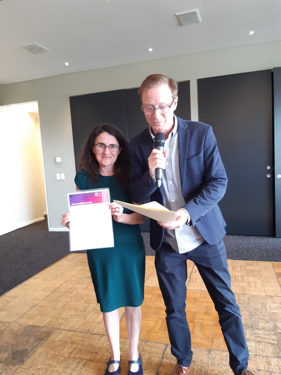 SWITCH Research Group (@researchswitch) on Twitter photo Kevan Myers today won <a href="/SPAHCMonash/">Monash Uni Primary and Allied Health Care</a> Research Impact award for his research on dual diagnosis interventions in #Mentalhealth. I was very proud to accept it on his behalf as <a href="/ResearchSwitch/">SWITCH Research Group</a> Director. Kevan Myers today won <a href="/SPAHCMonash/">Monash Uni Primary and Allied Health Care</a> Research Impact award for his research on dual diagnosis interventions in #Mentalhealth. I was very proud to accept it on his behalf as <a href="/ResearchSwitch/">SWITCH Research Group</a> Director.