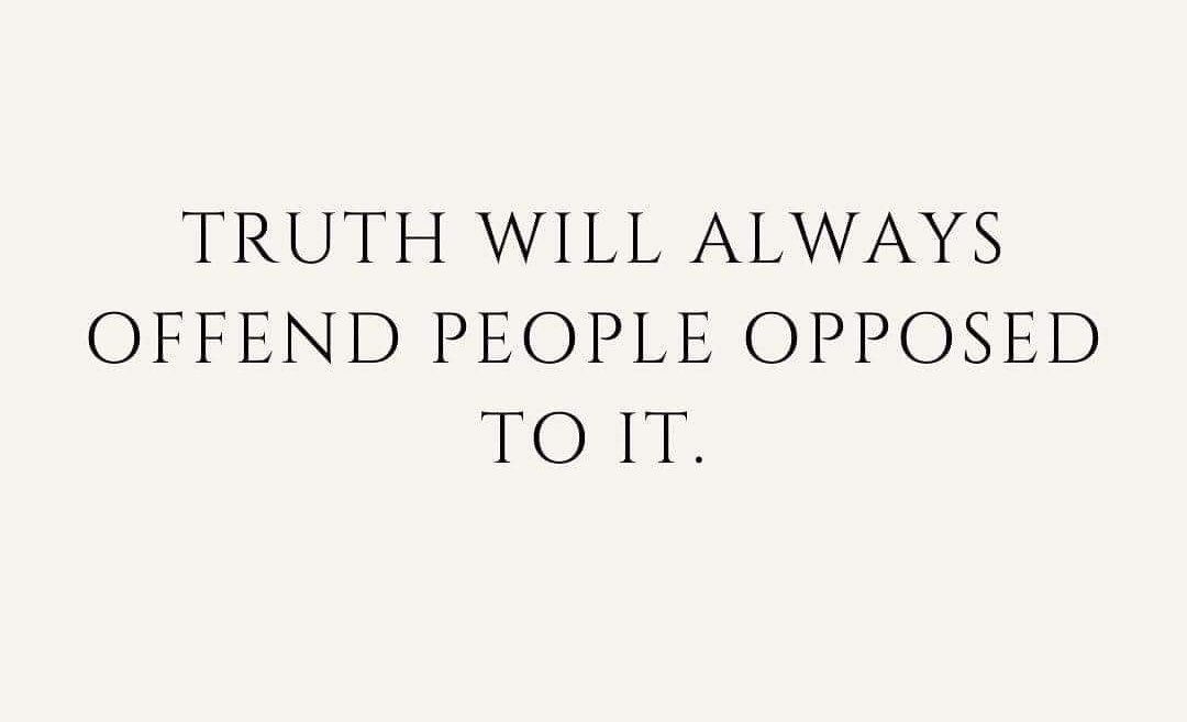 ... #Truth