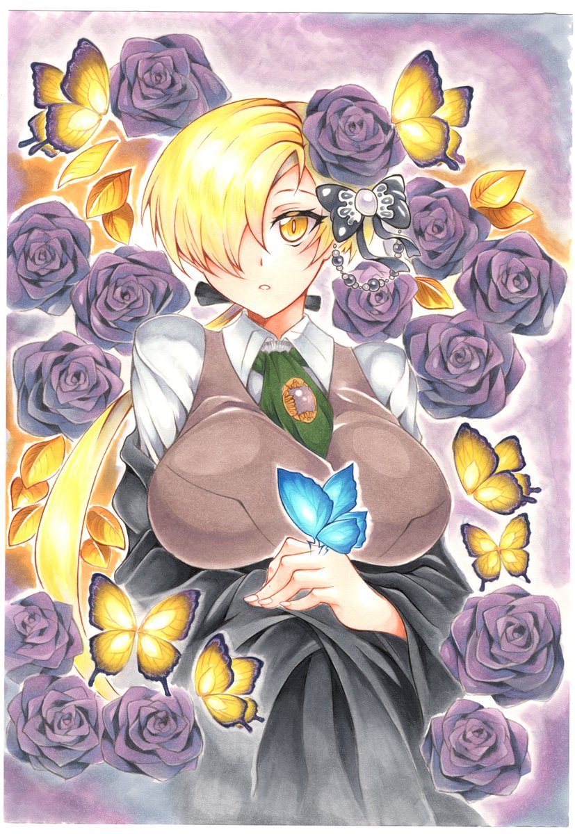 最近はskebでの依頼増えたおかげでデジタル絵優先だけど、本質的というか根っこの部分ではアナログ派です。忘れ去られてるだろうが。
アナログは趣味、デジタルは依頼仕事と割り切ってるってのもあるがね。 