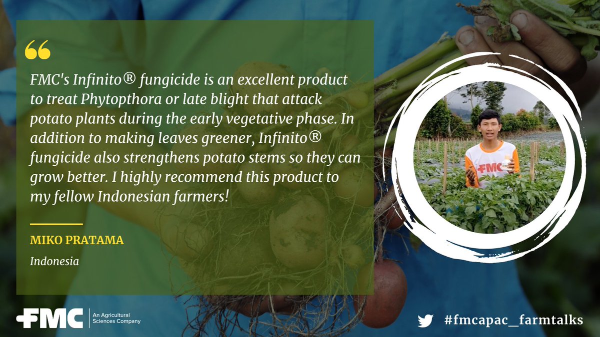 fmcapac's tweet photo. #fmcapacfarmtalks #FarmerTestimonials #FMCIndia #Farmers #CropProtection https://t.co/5q4yRuFU0a
