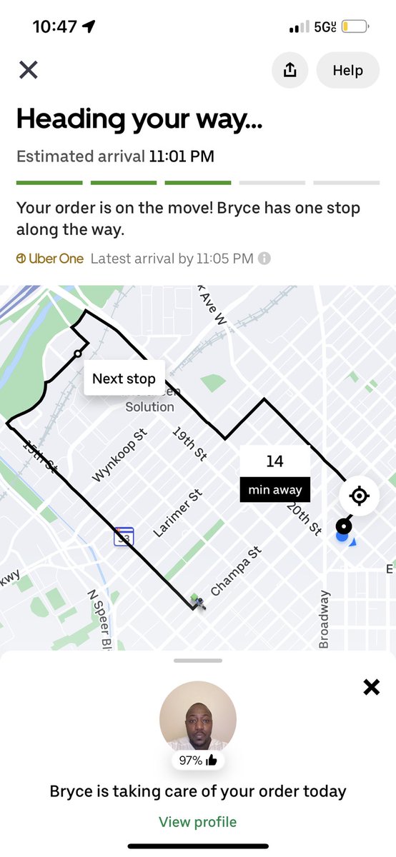 masonm39's tweet photo. @UberEats @Uber_Support what in the world is going on here, friends. This doesn’t feel optimal https://t.co/oElVi6ria7