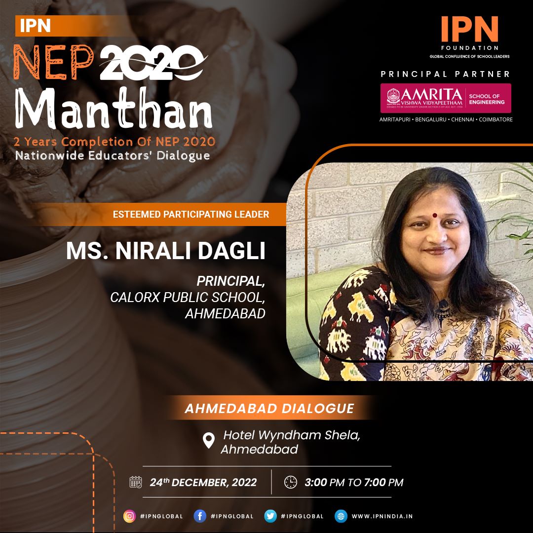IPNFoundation's tweet photo. IPN Leaders will be joining us at Nationwide School Leaders' Dialogue from ๐จ๐๐๐๐
๐๐๐๐
to discuss and share their views on 02 years of NEP2020 Implementation.
#school #ipnindia #nep2020 #ipnmanthan2022 #paneldiscussion #meetups #๐จ๐๐๐๐
๐๐๐๐
#educators https://t.co/qX9mJFB153