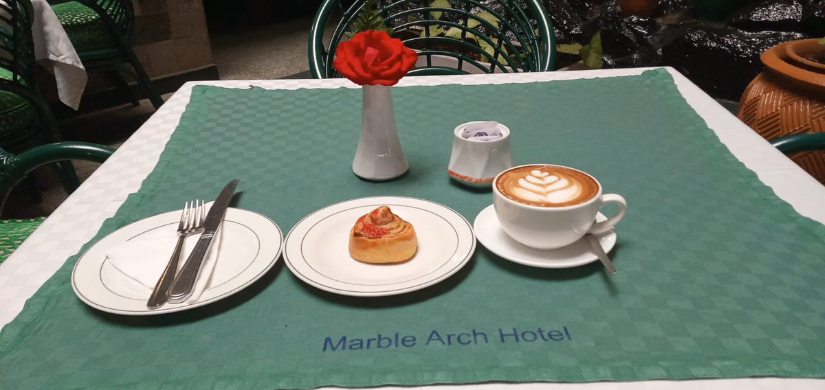MarbleArchHotel's tweet photo. The weather outside is frightful; but @MarbleArchHotelNairobi coffee is so delightful. There is something in the nature of our coffee that leads us into a world of quiet contemplation of life. https://t.co/VpdSUMX8Yy