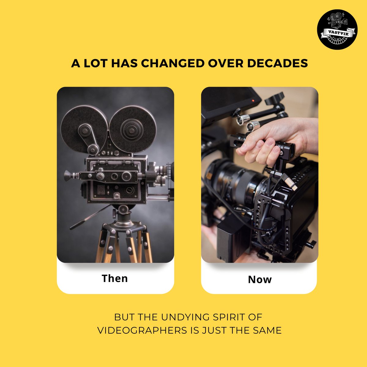 Videographers are insane as always, and that takes them from average to WOW. We are as crazy, and proud of our passion!

#videoproduction #brandvideos #Ads #Adagency #filmmaking #shortvideos #vastvikfilms #vastvision #videoproductionhouseinmumbai #videoproductioncompany