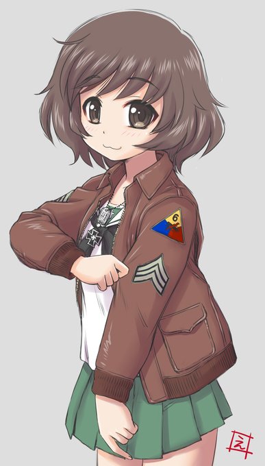 オッドボール三等軍曹
#お前らガルパンの最初の推し誰だよ 