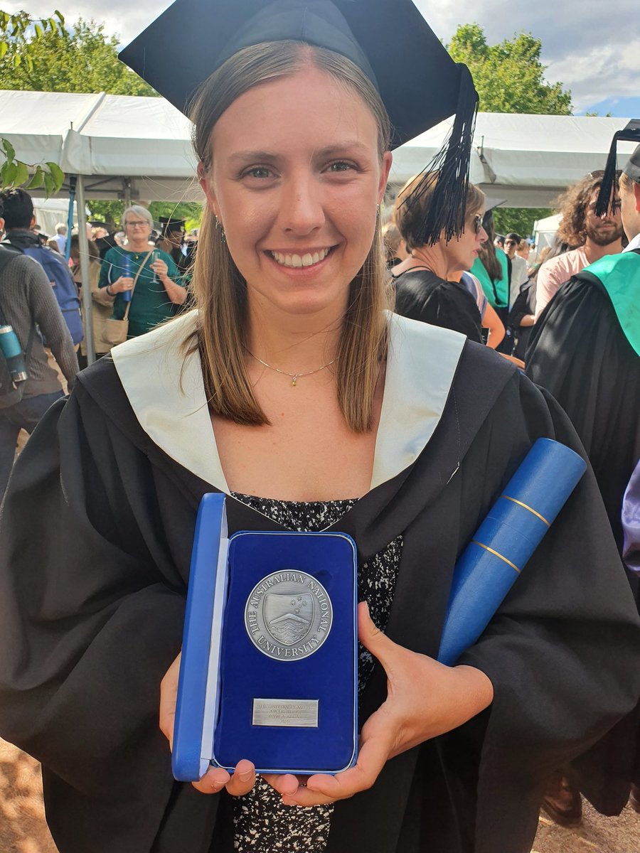 <a href="/JessAlgar/">Jess Algar</a> graduates, and wins a University Medal to boot! Good luck Jess!