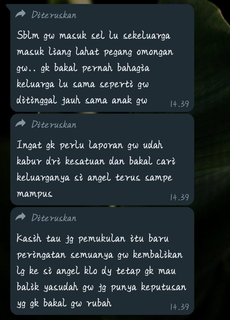 percakapan pratu syakban husein