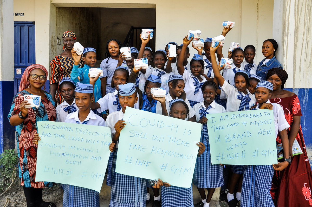 iwifoundation's tweet photo. Educating female students about COVID-19 and Menstrual Hygiene in Adamawa State Nigeria

CC - @gymobilization 

#YouthMobilize #UnstoppableTogether #TogetherForChange #LeadTheChange #LocalSolutions #YouthLed #IWIF #GlobalYouthMobilization https://t.co/S8F6LQfNZU