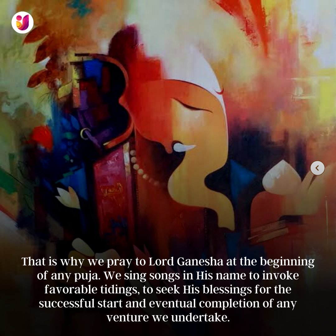 utsav_app's tweet photo. Why Lord Ganesha is worshipped first? https://t.co/c1z5JXIH97