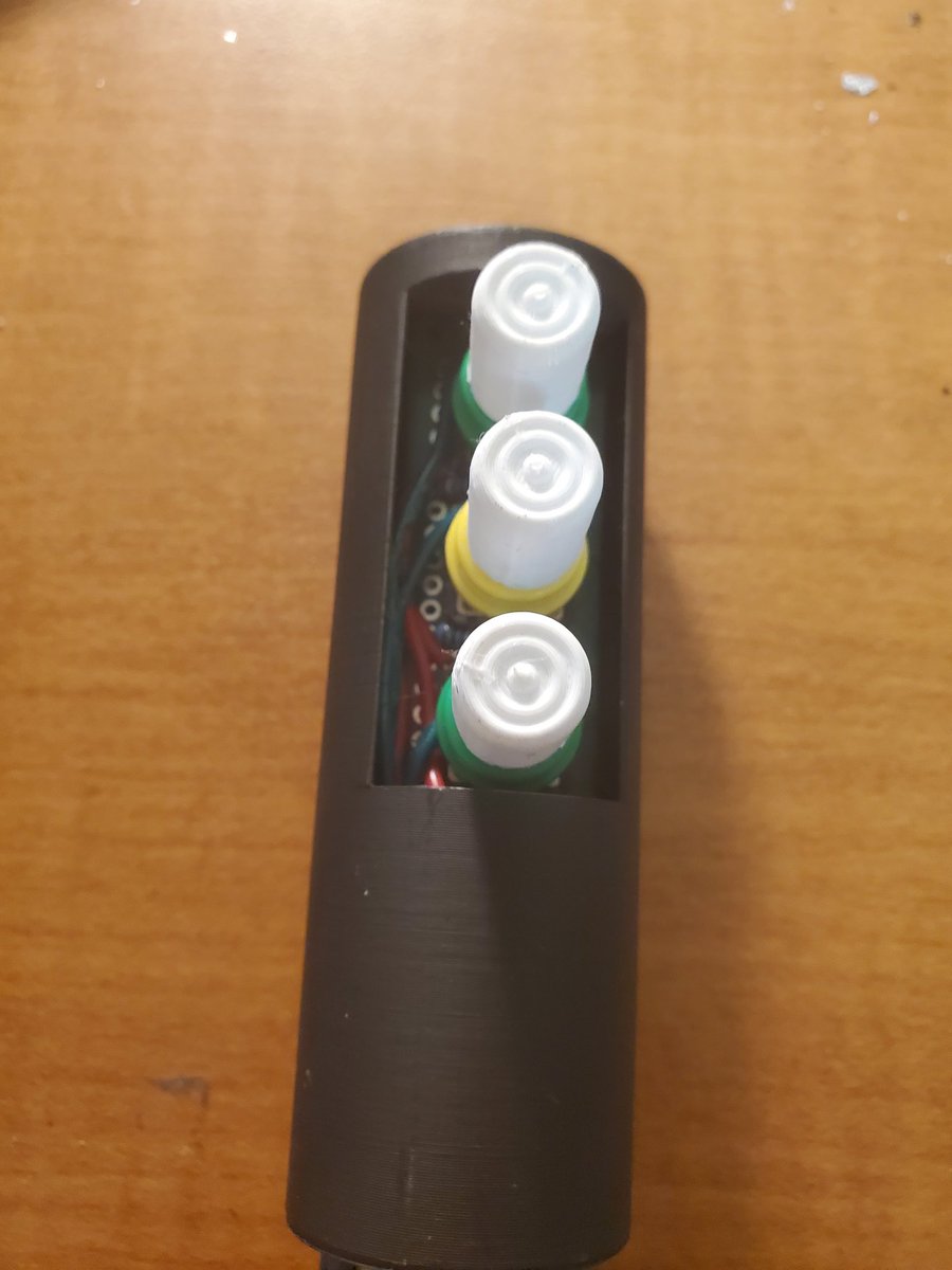 AETarcade's tweet photo. The finished hardware was placed inside of a tiny compartment that slots easily into our several, specially customized character wands. The compartment slides out just as easily if you want to use it with a different wand! https://t.co/LZdO6y3tyT