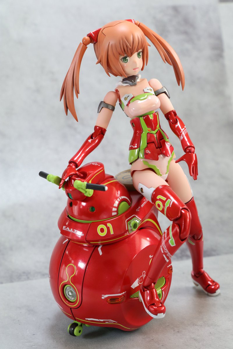 フレームアームズ・ガール イノセンティア& NOSERU 【RED】 - min.t
