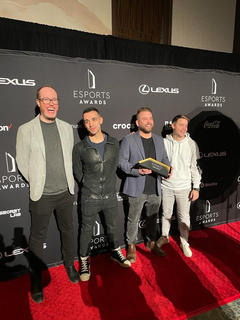 2022 Esports Awards Coverage Platform of the Year

Shoutout all the <a href="/Dexerto/">Dexerto</a> staff!