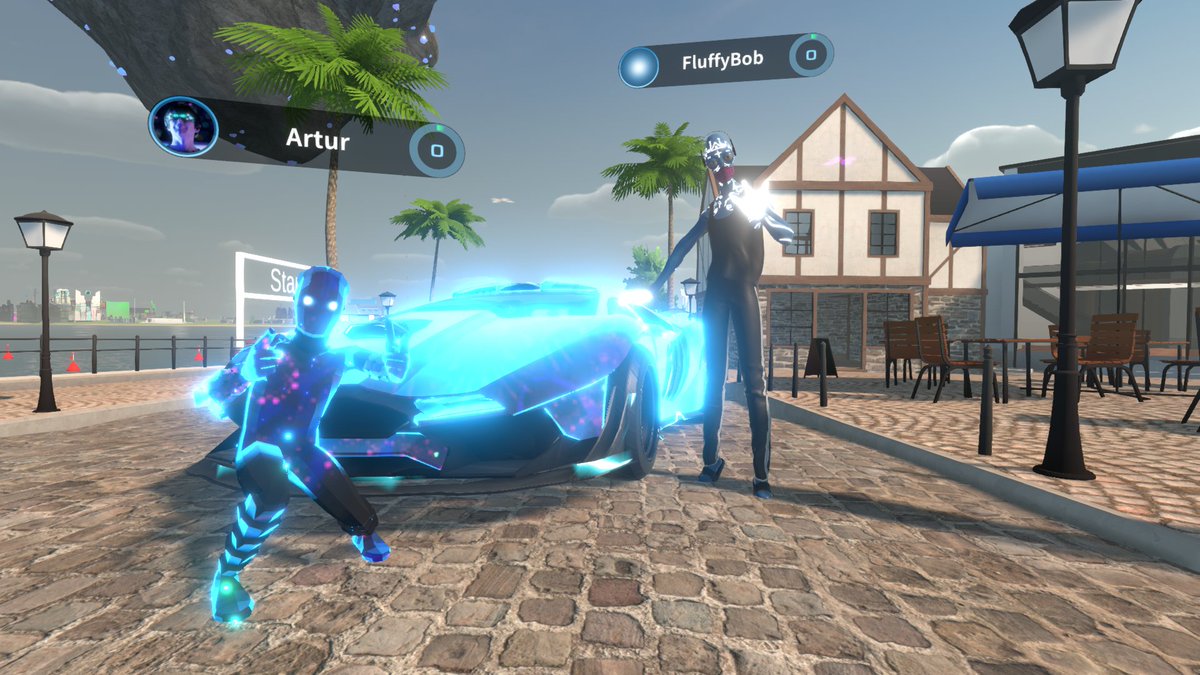 That moment when Artur <a href="/SomniumSpace/">Somnium Space</a> &amp; <a href="/FluffyBobLovesU/">Fluffy Bob</a> picked up their fully drivable NFT cars!

#metaverse #VR #NFTcars