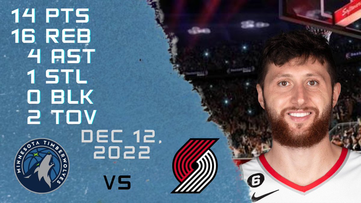 Jusuf Nurkic NBA highlights BLAZERS vs TIMBERWOLVES 12-12-2022 REGULAR SEASON https://t.co/8CcdUTc57b

Follow us for more  highlights!!

#JusufNurkic #Jusuf #Nurkic #NBAREGULARSEASON #nbahighlights #basketball #portland #trail #blazers https://t.co/KcDgcxoDBE