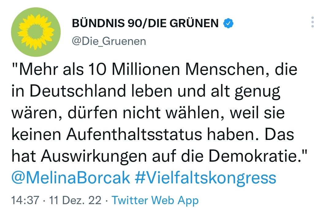 Eine Regierungspartei kennt den Unterschied zwischen Aufenthaltsrecht und Staatsbürgerrecht nicht. Das hat Auswirkungen auf die Demokratie.