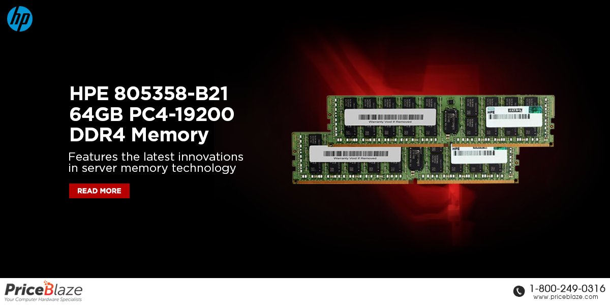 The #HPE 805358-B21 64GB PC4-19200 #DDR4Memory is engineered to cater to the requirements of enterprise servers with noteworthy improvements in performance, reliability, security, and efficiency. 

Lean more visit our blog at: bit.ly/3FoaDq3

#64GBMemory  #ServerMemory