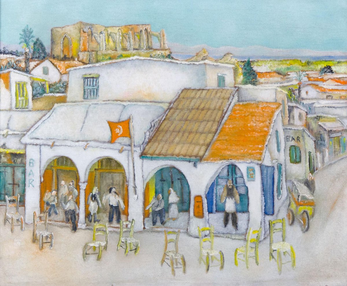 LiveHyde's tweet photo. George Pol GEORGHIOU (Cypriot) - Quartier Reserve
For auction🌈https://t.co/sgCCrt7jUL

#artwork #canvaspainting #painting #oilpaintings #oiloncanvas #portraitpainting #gallery #art #artsy #artforsale #originalart #oilpainting https://t.co/tLDOpNiD9Q