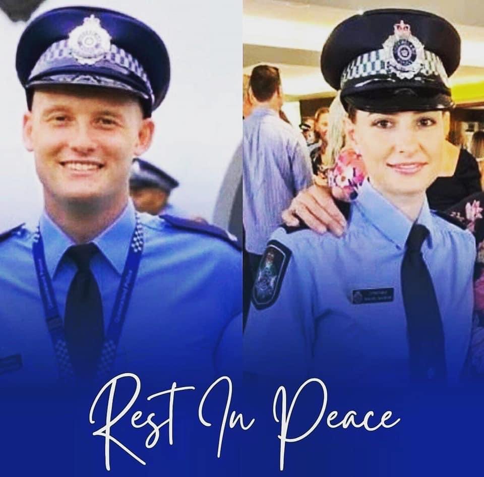 With honour they served. 🕊️Constable Matthew Arnold and Constable Rachel McCrow you will not be forgotten. 💙💙