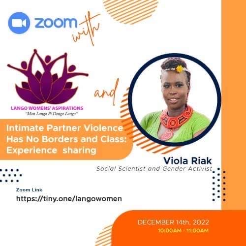 Intimate partner violence has no borders and class. Join this conversation virtually on Wednesday 14th December 2022.