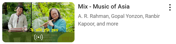 A. R. Rahman 🫡
Gopal Yonzon 🫡
Ranbir Kapoor 🤔
