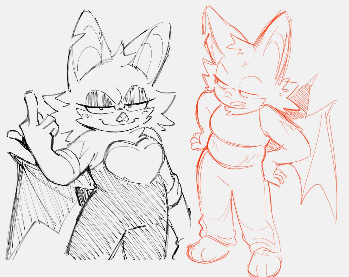 some rouge sketches from tumblr 