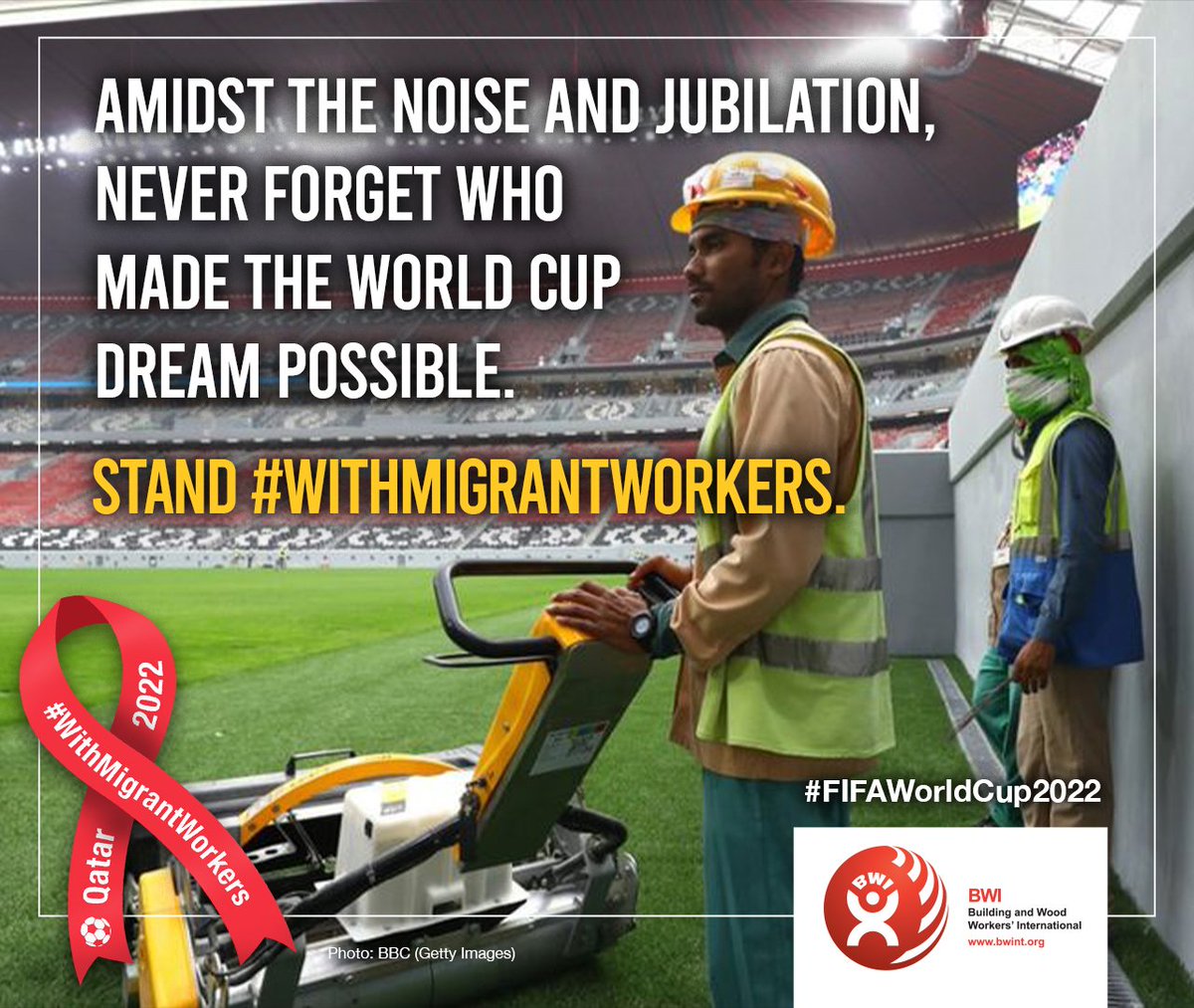 IzweWarren's tweet photo. @BIENsays @AJEnglish Absolutely.. ✊🏾
#WithMigrantWorkers https://t.co/W35NOY7YrS