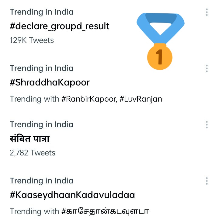 NIKHILS42096129's tweet photo. @RailMinIndia @PIB_India @RailNf #declare_group_d_result
#mission_mode @RailMinIndia @RailwaySeva @AmarUjalaNews @ZeeNews @aajtak https://t.co/DJHD5e6kgX