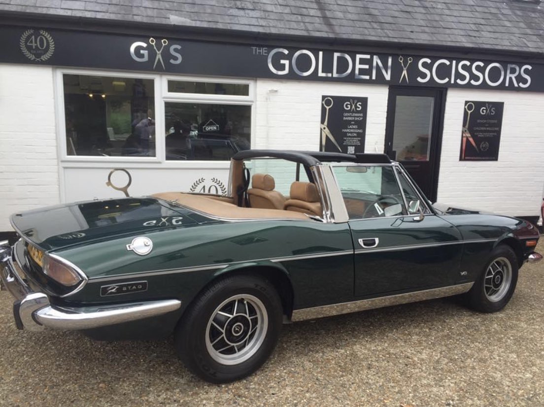 scissors_golden's tweet photo. Outside The Golden Scissors Dorking during the nice weather! https://t.co/Wfw24xkdFy
