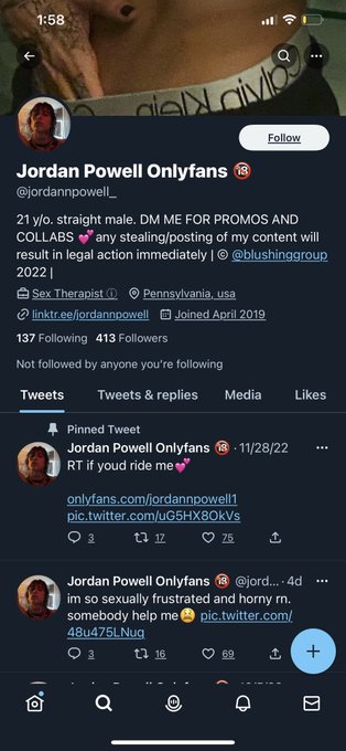 TW Pornstars - Jordan Powell Onlyfans🔞. Pictures and videos from Twitter.