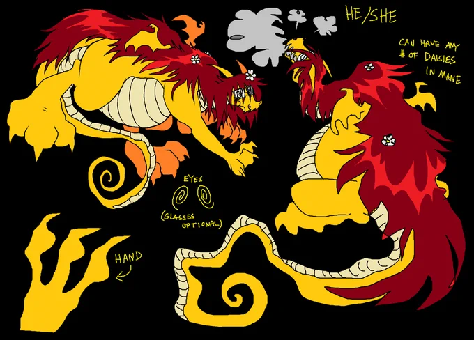 werewolf rainer and dragon paul 