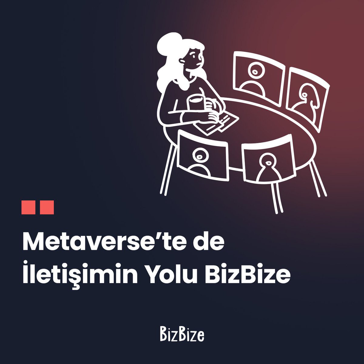 trbizbize's tweet photo. Sanal fuar uygulaması XperExpo ile entegre çalışan BizBize, Metaverse dünyasında iletişim ve toplantılarının altyapı sağlayıcısı.

#BizBize #VideoKonferasSistemi https://t.co/qWICS0CoxT