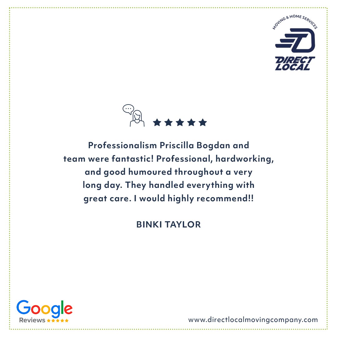 DirectLocalMove's tweet photo. Customer 5 ⭐ Review GOOGLE.

DIRECT LOCAL LTD
Moving &amp; Home Services

📲 075 3536 0932
☎ 0800 107 5714
📞 020 7206 2715

https://t.co/zgA7ClS3WT
#londonmovingcompany #officerelocation #businessrelocation #assembly #removalcompany https://t.co/ibTmL4ULh3