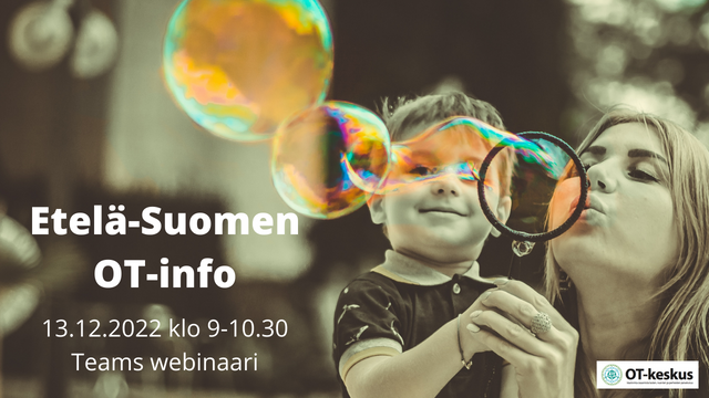 Etelä-Suomen OT-info alkaa nyt ja kestää klo 9-10.30 Tässä osallistumislinkki teams.microsoft.com/l/meetup-join/…

#lastensuojelu #otkeskus #ot