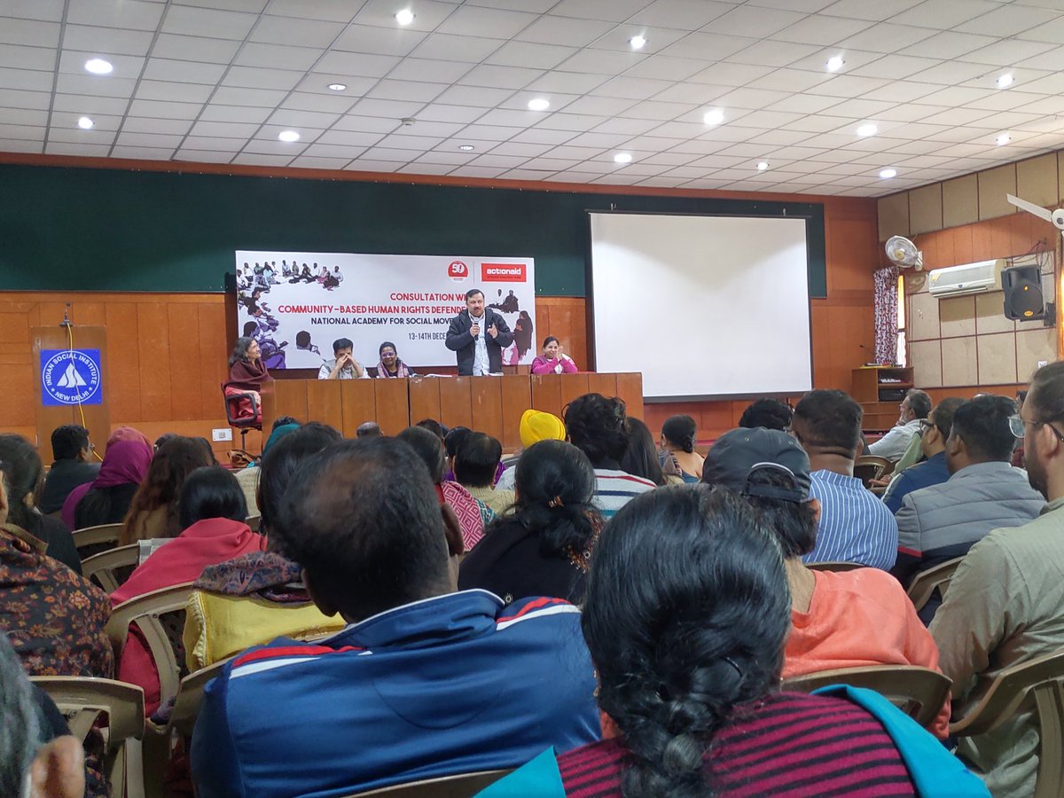 A two-day consultation with community-based human rights defenders from the various states of India kicks off in New Delhi this morning.
Some glimpses from the context-setting session.