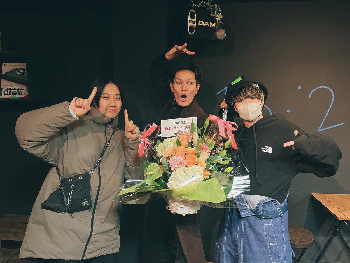 fragile_nkmz2nd's tweet image. FRAGILE11周年&amp;amp;単独60回突入！
やばすぎ！