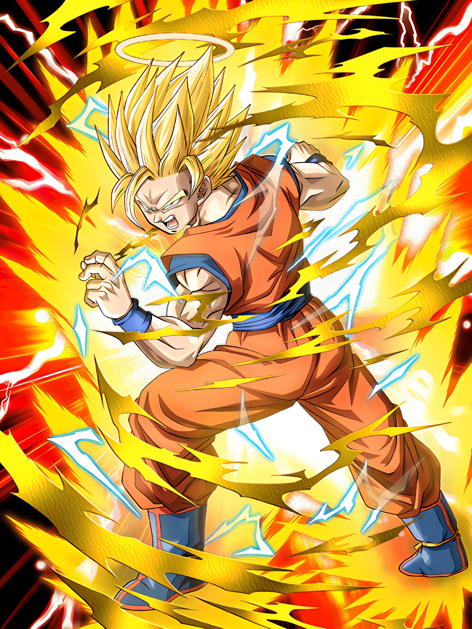 Kyros(キュロス) on X: Super Saiyan 3 Goku & Super Saiyan 2 Vegeta (Angel)   / X