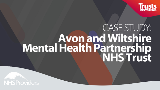 This case study from our #ProvidersDeliver report, looks at how @AWPNHS are working with partners to explore how they're spending mental health money as a system and where there's potential for improved efficiency and reduced variation in service delivery. bit.ly/3uNIxj2