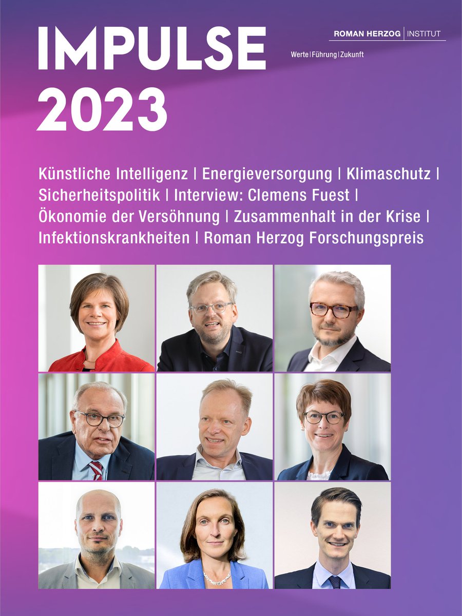 Spannende Impulse für das neue Jahr! Dank an das #romanherzoginstitut! und die Mitautoren! #integerwirtschaften #werte #zukunft #führung