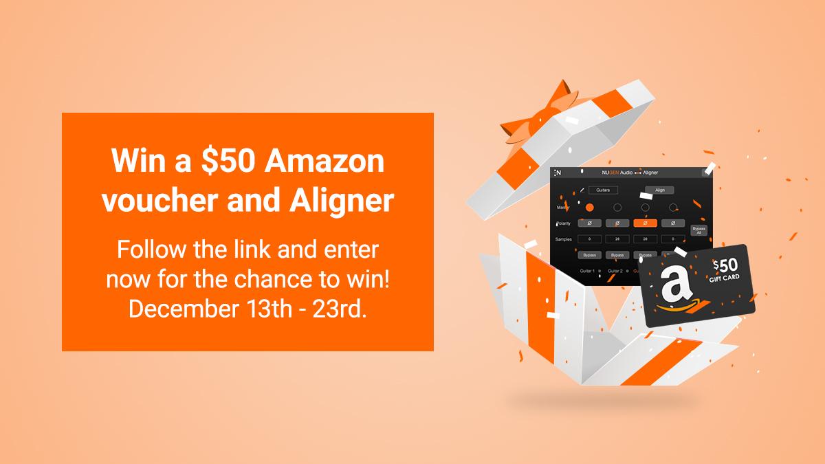 NUGENAudio's tweet photo. π Our free-to-enter giveaway is running from now until 23/12 - Enter now for your chance to win! πβ‘οΈβ‘οΈhttps://t.co/05Sf4K7E2a
#ProAudio #Audio #MusicProduction #PostProduction #Mastering #MixEngineer #MasteringEngineer #PostEngineer #SoundDesign #MixingAndMastering #Plugin https://t.co/1Ln66k5Iox