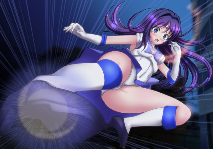 るなさんキック!
#セーラールナ 