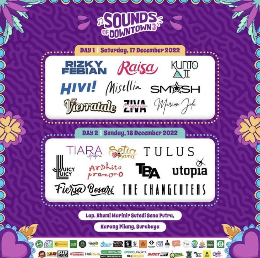 linvnsch's tweet photo. WTS 2 TIKET KONSER SOD SOUNDS OF DOWNTOWN 3 DAY 2
Hari/Tanggal : Sabtu, 17 Desember 2022
Lokasi : SURABAYA
Jual karena tanggal segitu ada sidang. Dm aja okayy https://t.co/EF1BEgr4rJ
