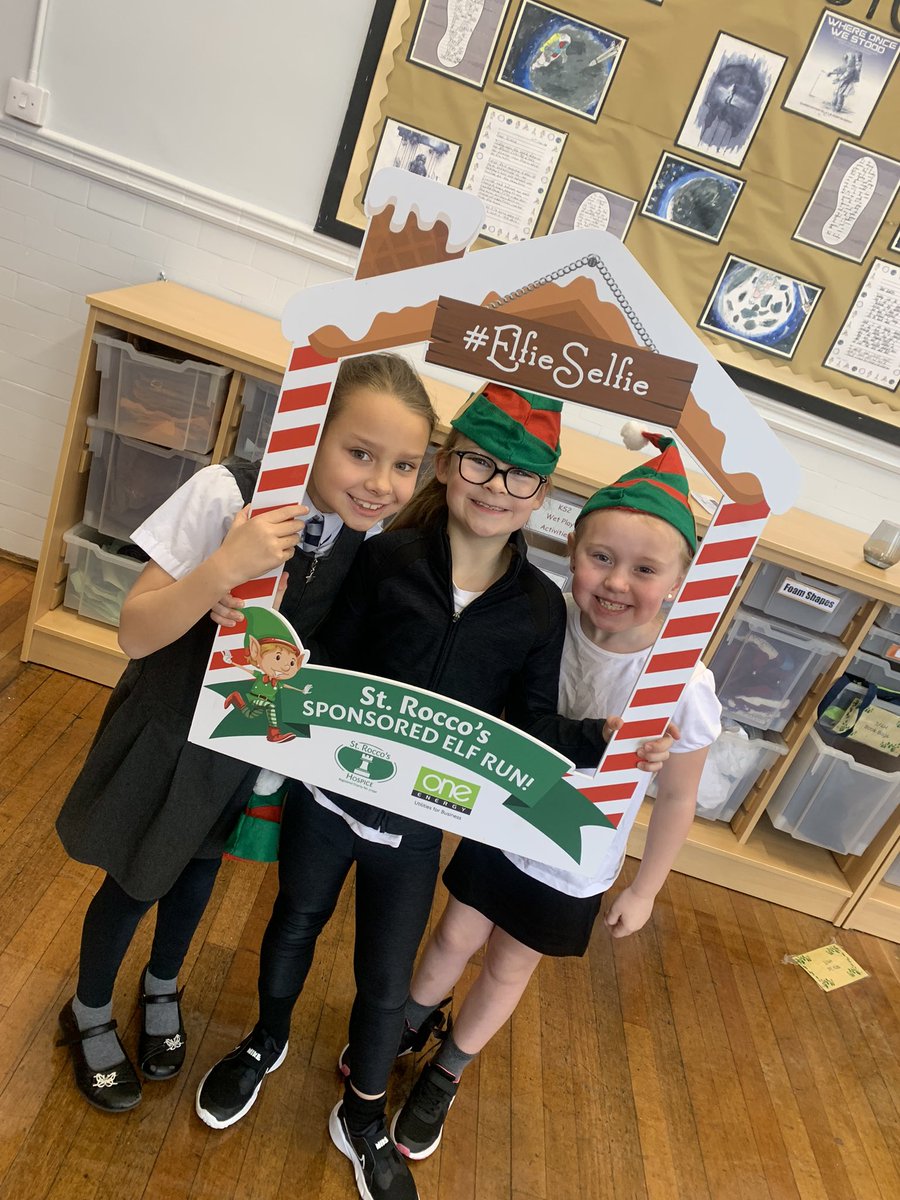 ABCPschool's tweet photo. #Class34H enjoyed their Elf Run this morning #StRoccos #ElfRun https://t.co/23cU0p4iCM