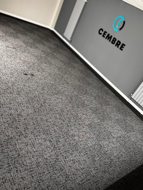 NewlayFloors's tweet photo. Meetings are back in session at the Cembre offices with newly installed #carpettiles from the JHS Outline range, neatly bordered with 995 Graphite. Check out the latest  photos installed by the @newlayfloors Team.
#NewlayFloors #ContractFlooringBirmingham https://t.co/cGkVOgzoWP