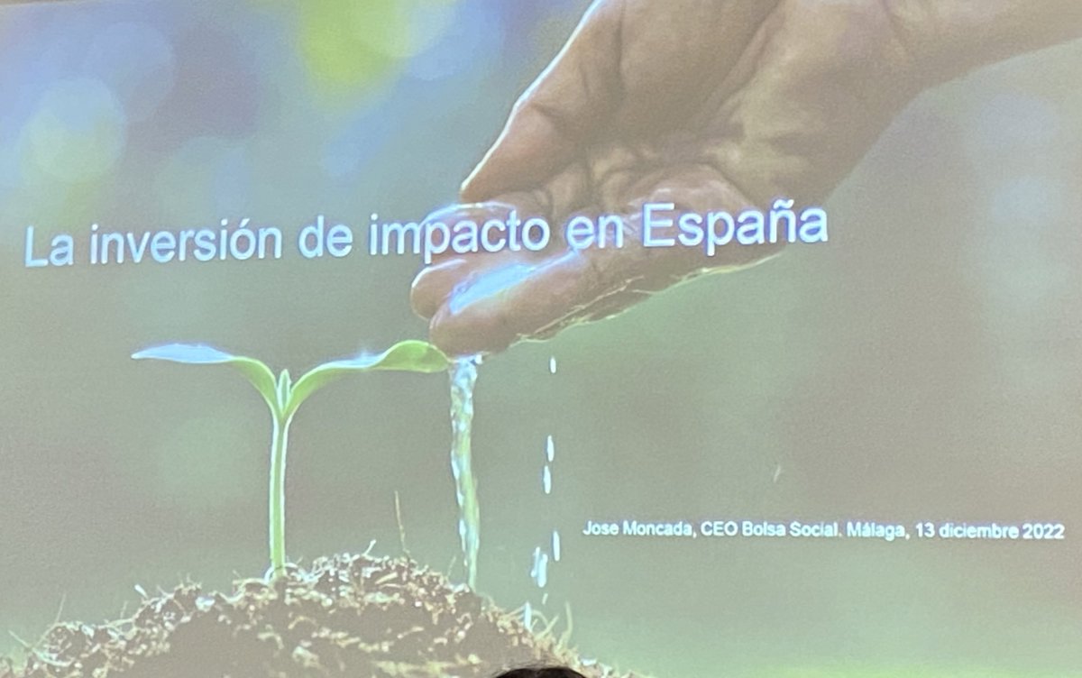 MLGparticipa's tweet photo. Foro Inversión de Impacto en Málaga, abriendo camino para construir una economía más humana. Con @JoseMoncadaD @LaBolsaSocial haciendo una radiografía de la #inversionimpacto en España @diputacionMLG @malaga @ArrabalAID #innosocialMalagaODS https://t.co/oFdIxnFVk4