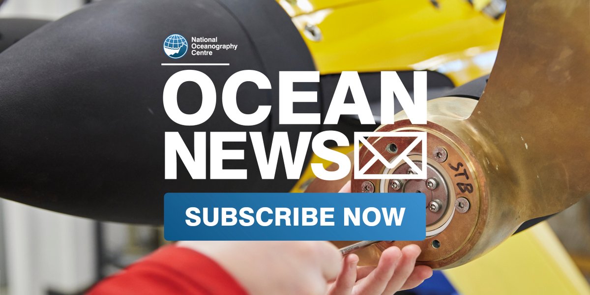 If you love keeping up to date with what's going on at NOC make sure to join our ocean news community! 📰

Joining today means you'll receive receive regular updates about science discoveries and technological advancements and more.

SIGN UP NOW 📮 bit.ly/3W2ywKv