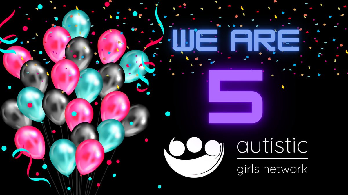 AutisticGirls_'s tweet photo. #WeAreFive
On 17th December, we will be 5 years old. 
For our ‘birthday’ IF you are in a financial position to do so, please consider making a small donation. 
https://t.co/RktgjYd65x   
If you’ve found our collective voice and community helpful, we’d love your support. https://t.co/qMOQza5t75