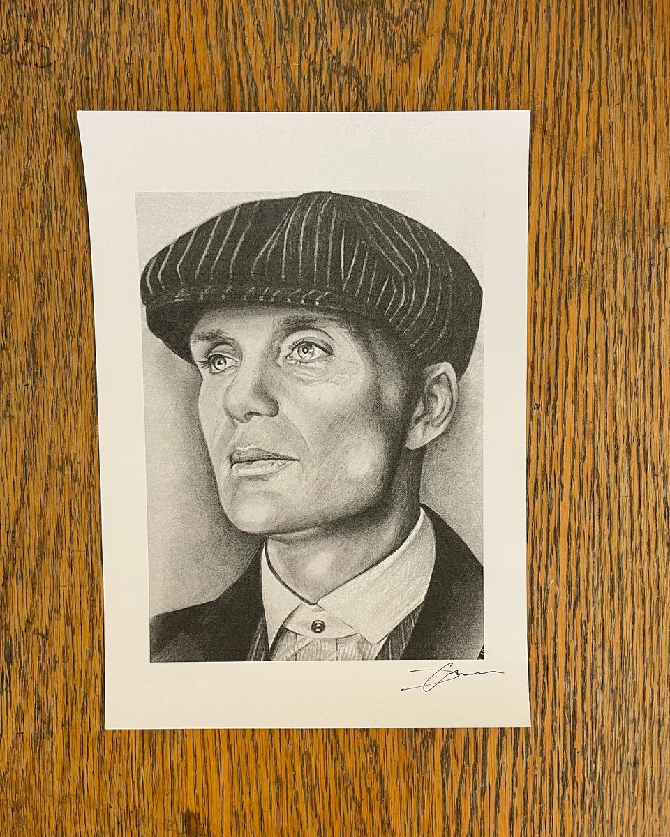 Tommy Shelby, drawn using pencil on 300 GSM gallery paper <a href="/ThePeakyBlinder/">Peaky Blinders</a> #tommyshelby #cillianmurphy #PeakyBlinders