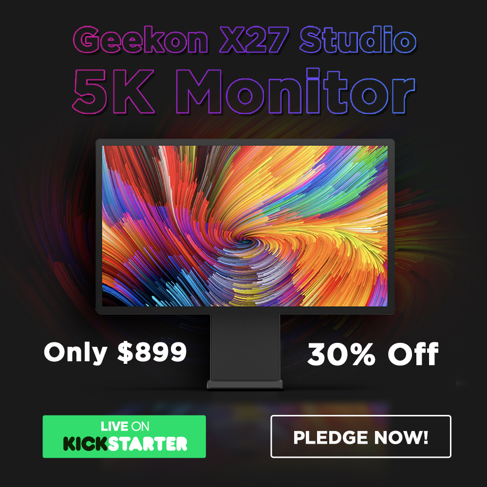 Ogadget3's tweet photo. 💥It’s HERE! Introducing the most powerful next-generation professional desktop monitor - Geekon X27 Studio!
✅5K 27” IPS Large Retina Screen
​​✅500nits Brightness
​​✅Perfect Combination for MacOS System
Go get yours TODAY for a Super Early Bird price!
https://t.co/87CBod1ddF https://t.co/jF28Ie4gOZ