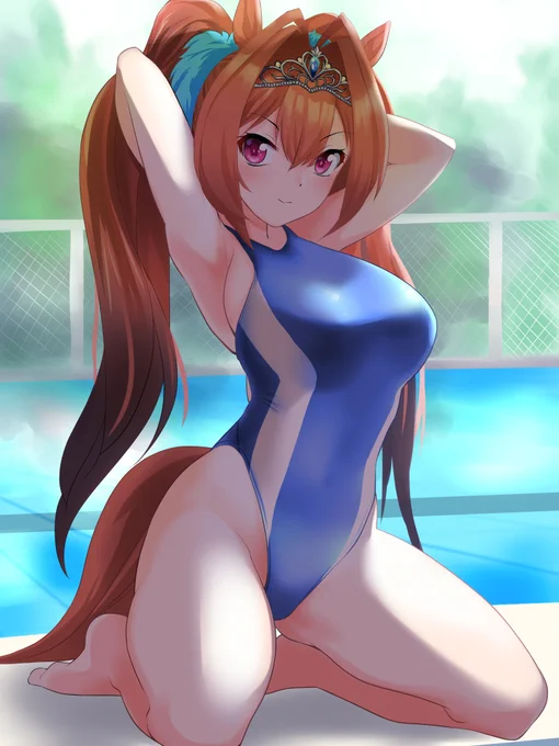 #お前らウマ娘の最初の推し誰だよ ダイワスカーレットさんはゲーム開始のデフォ娘ですが、兎に角一位が全然取れないのに最後まで進んで、強い想いがひしひしと伝わって来るのに応えられない申し訳なさで印象に一番強く残りました( ;∀;)今でも最推しさんです 
