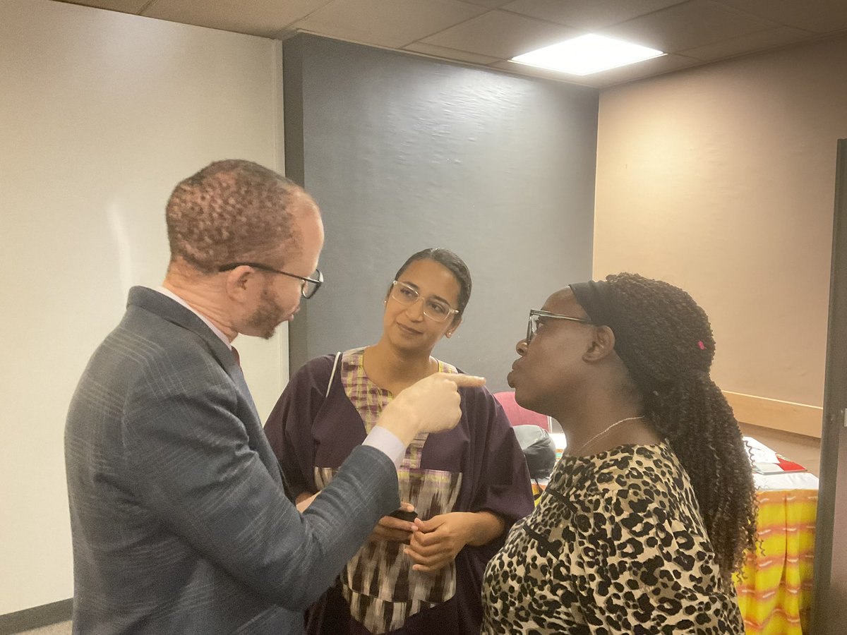 ballagigi's tweet photo. Day 1 of the #IDC workshop with government and organizations of people with disabilities in #Cameroon was interactive and engaging! Big thanks to @AissataSi and @Zawa_uhuru for joining our team in Cameroon and for guiding the discussions on #InclusiveDataCharter @Sightsavers https://t.co/6qC9HX9VQN